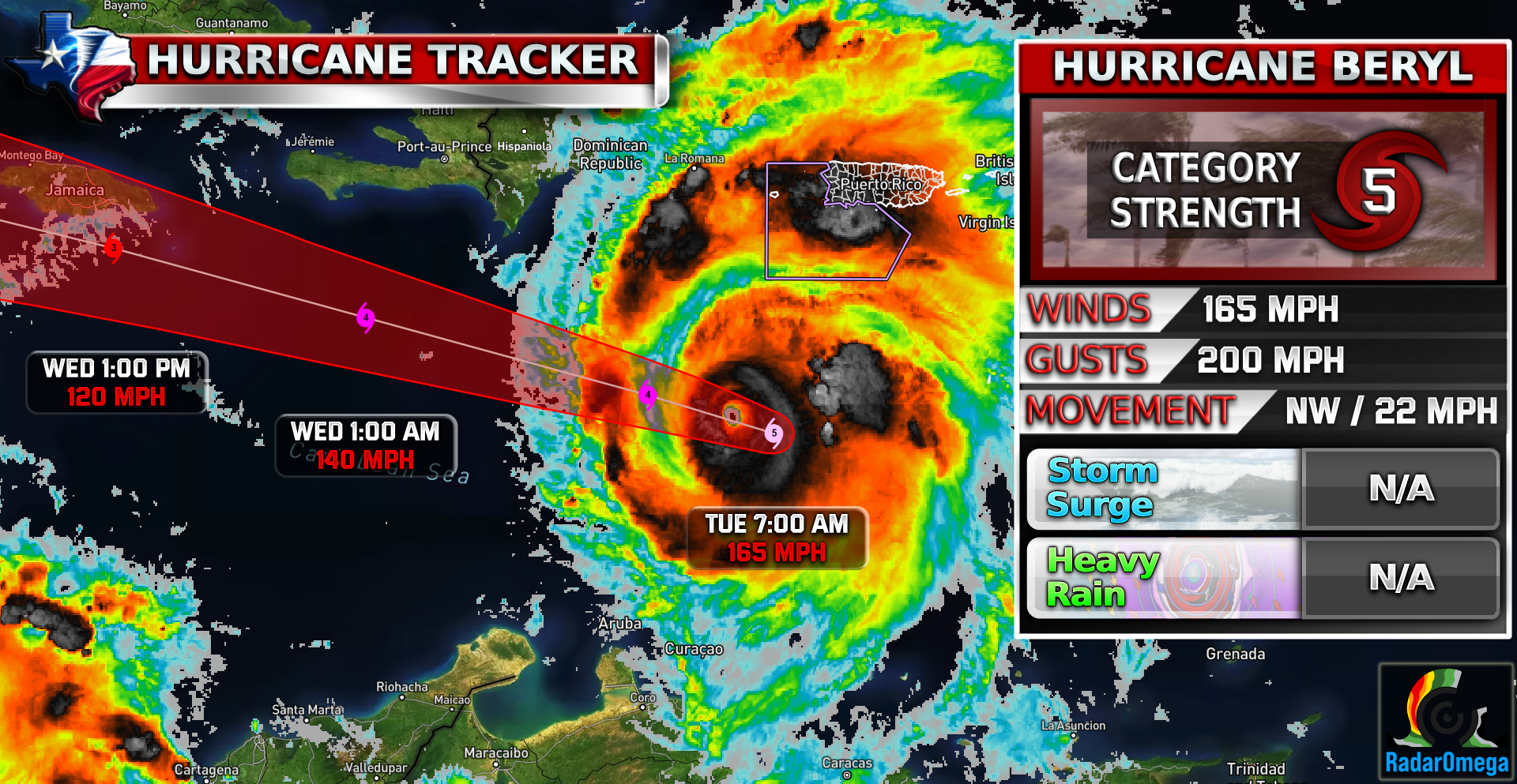 Hurricane Beryl Update #4