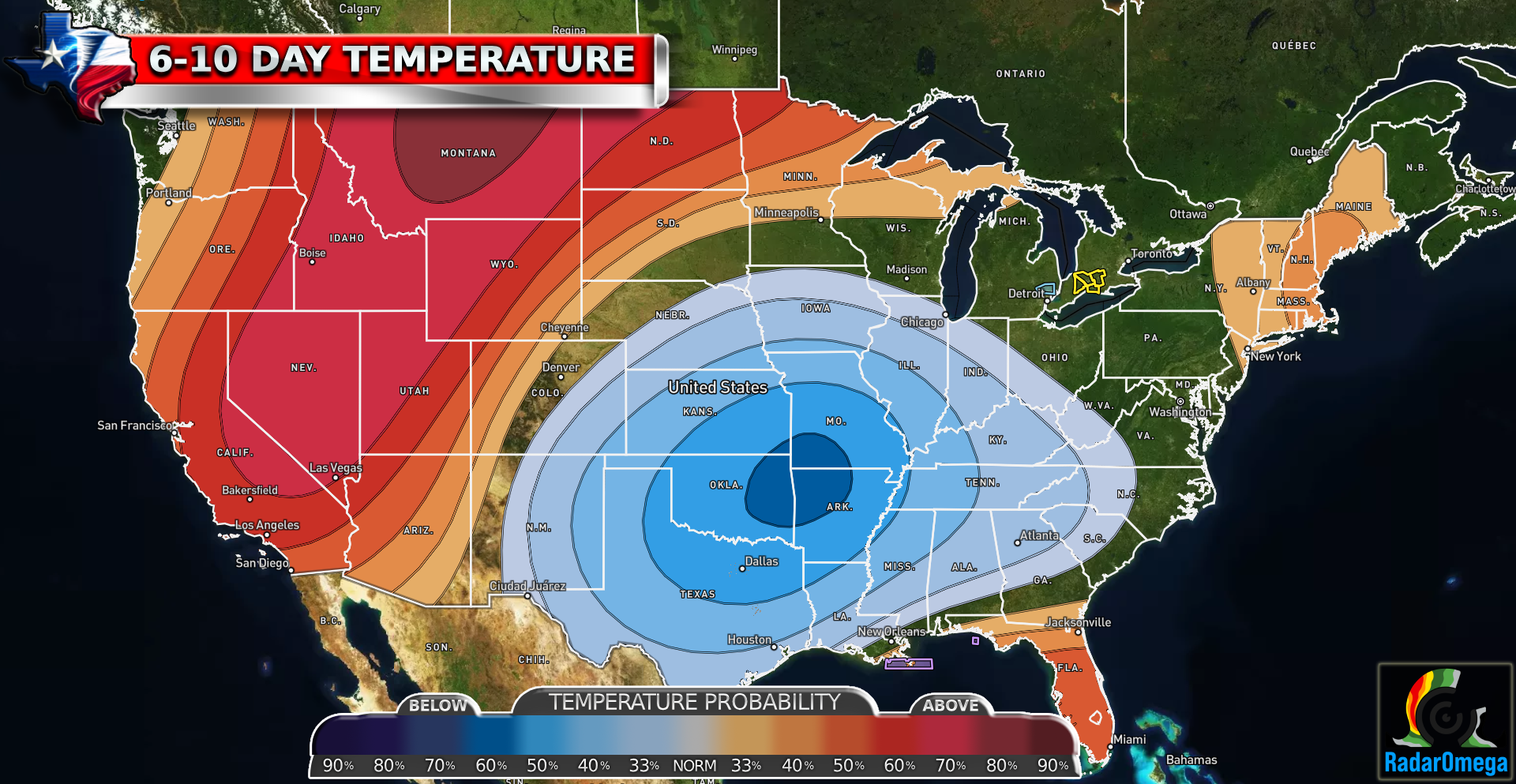 New TWC Merch / Temperature Outlook