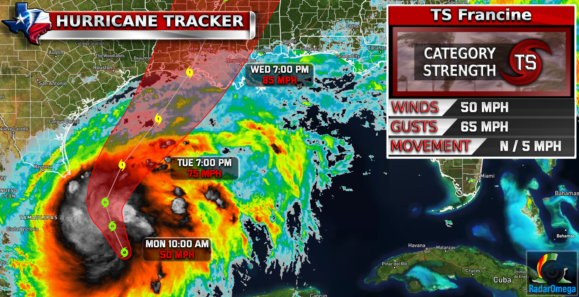 Tropical Storm Francine