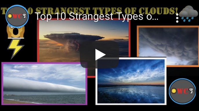 Top 10 Strangest Types of Clouds